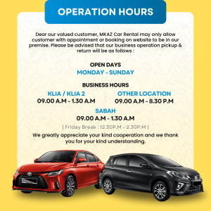 Kereta Sewa Murah Kota Kinabalu