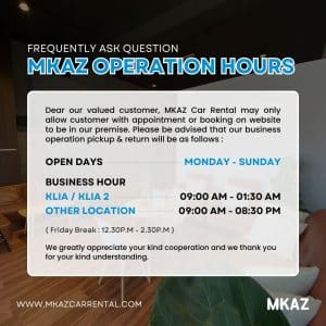 Kereta Sewa Murah Sekitar Ampang