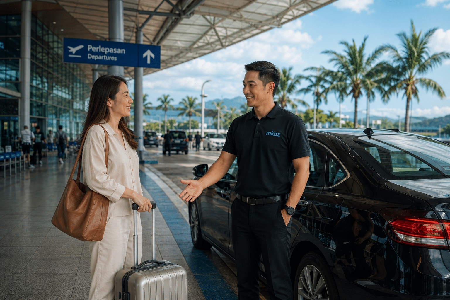 MKAZ car rental pickup at KLIA