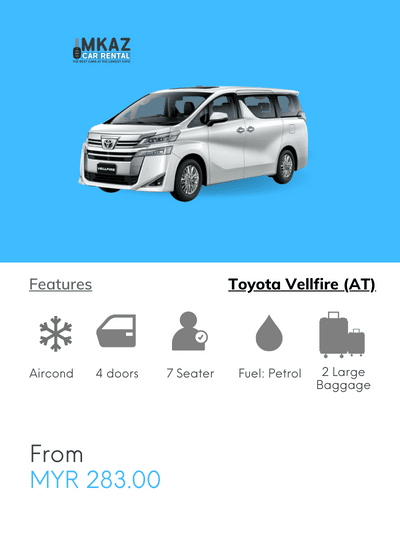 Toyota Vellfire For Rent Kl